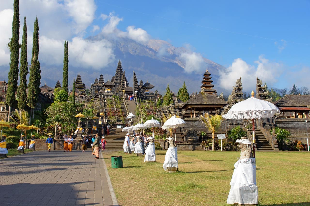 Besakih Main View